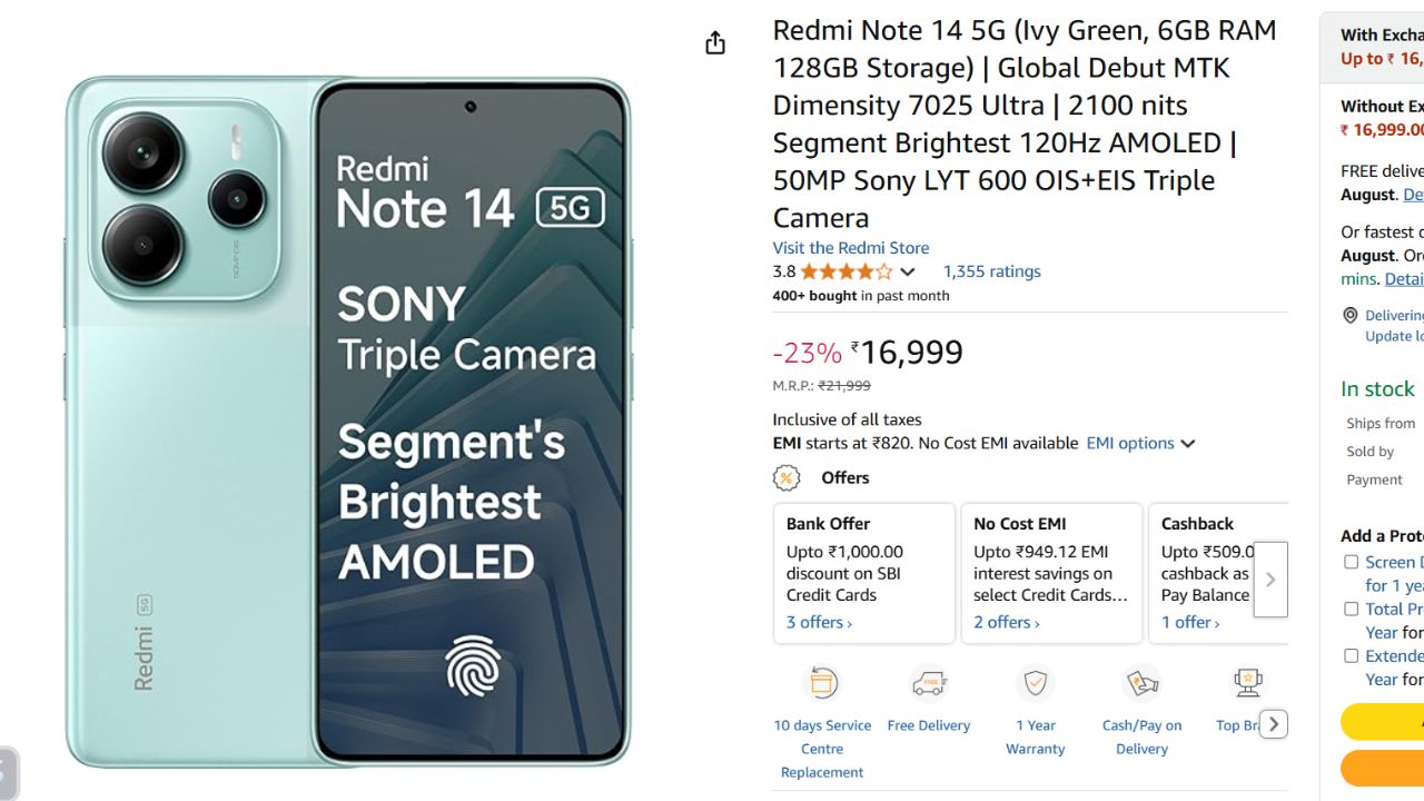 Amazon Great Freedom Sale 2025
