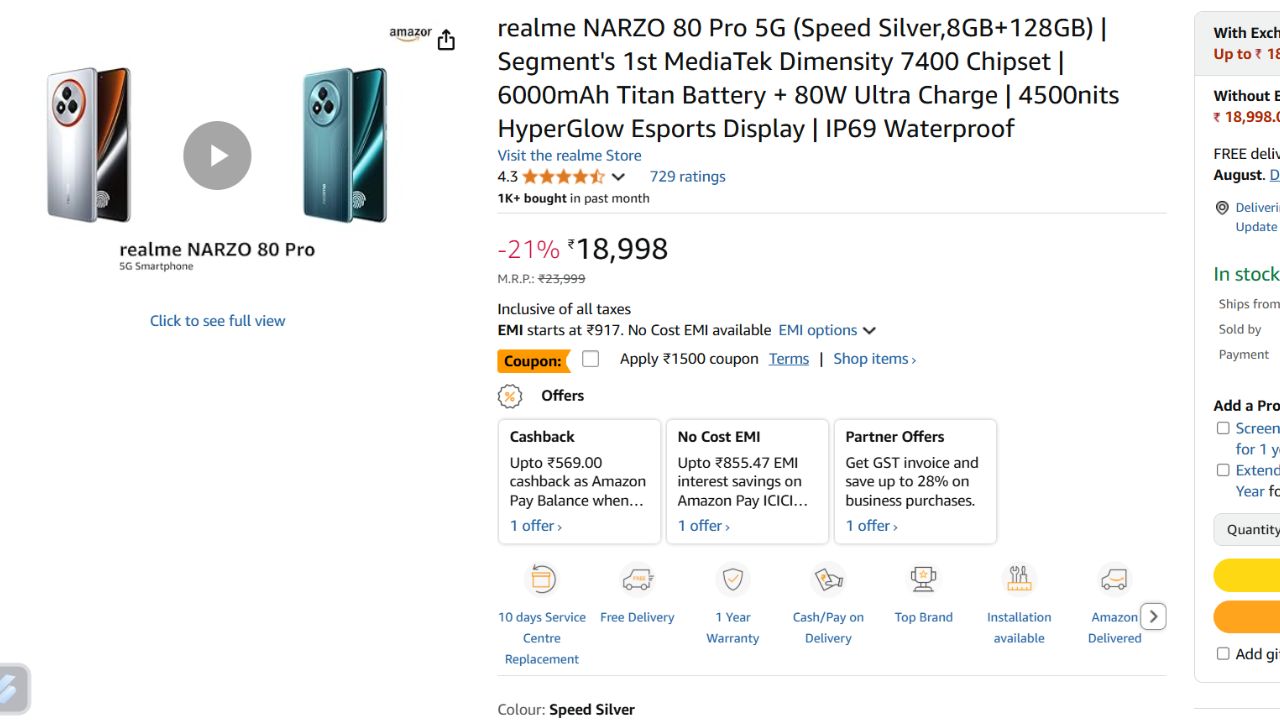 Amazon Great Freedom Sale 2025