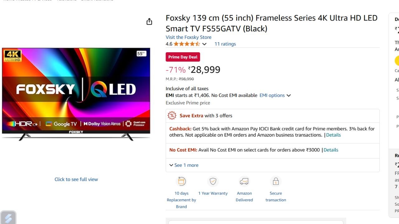 Amazon Prime Day Sale 2025