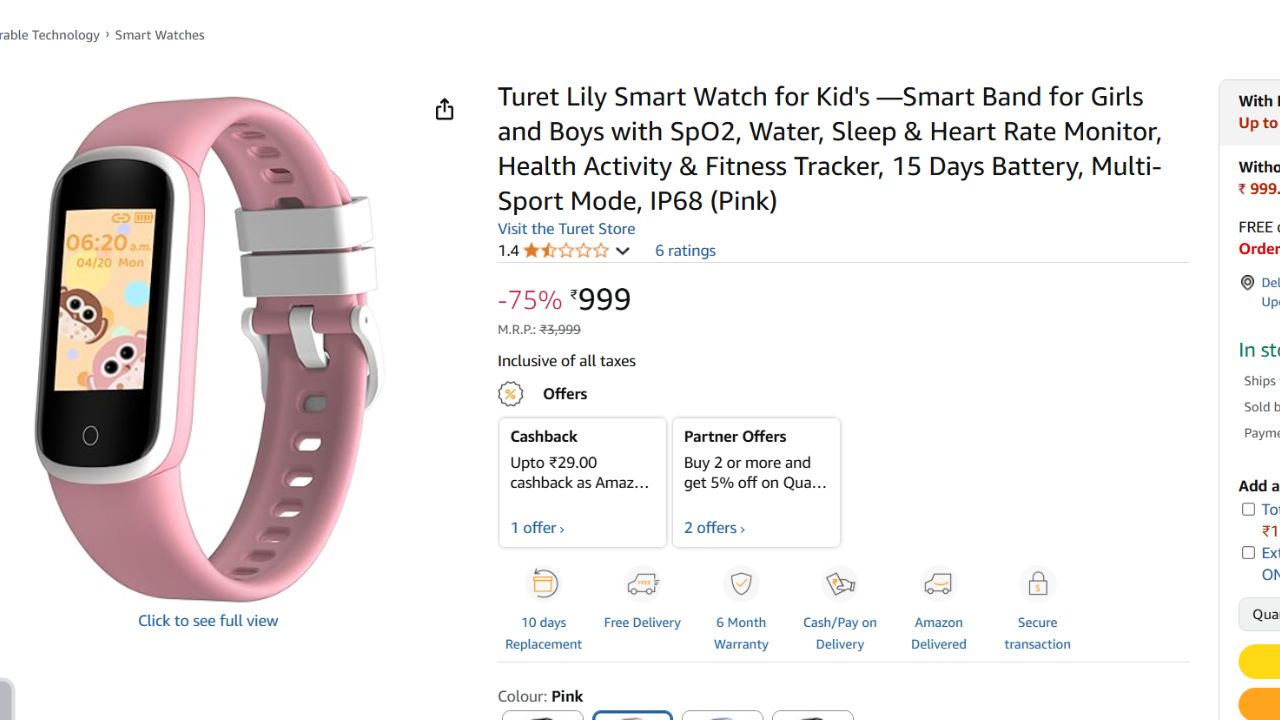 Best Smartwatch Under 1000 Rupees
