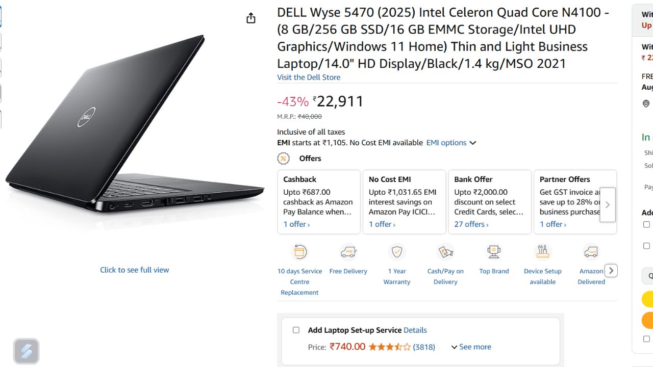 Mini Laptops Amazon Offer
