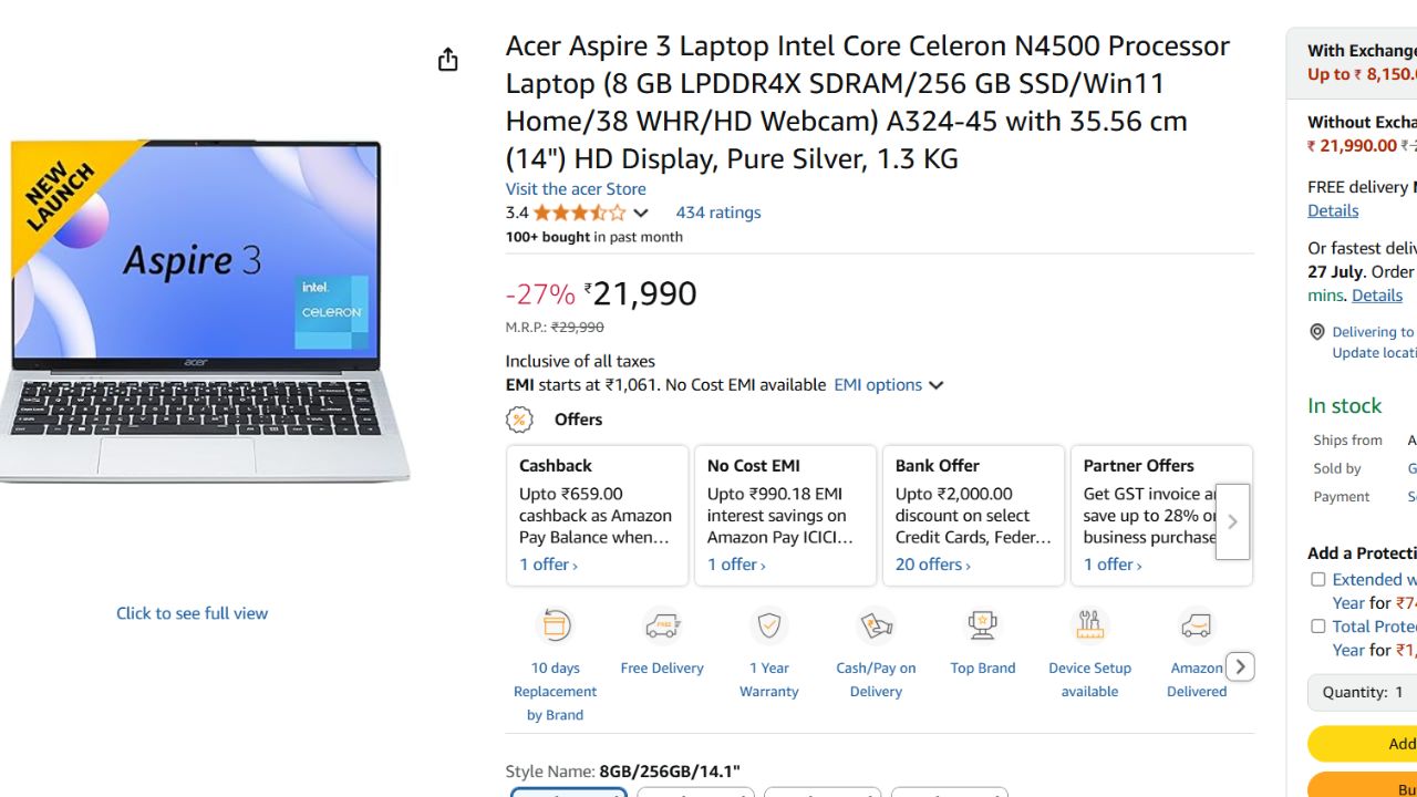 Mini Laptops Amazon Offer