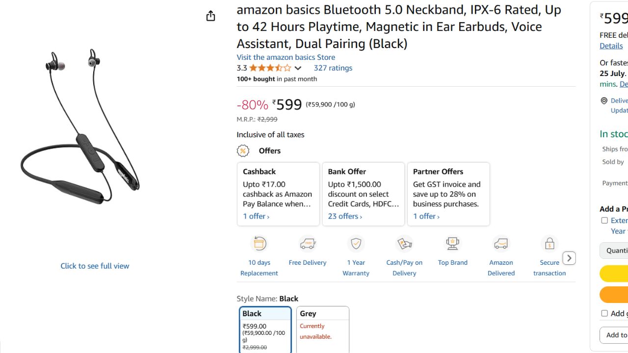 Neckband Under 1000
