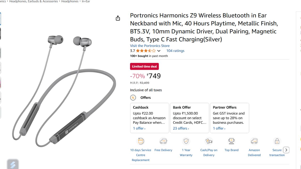 Neckband Under 1000