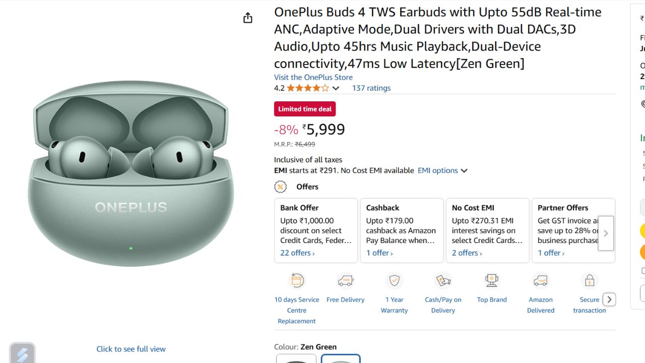 OnePlus Bluetooth Headphones