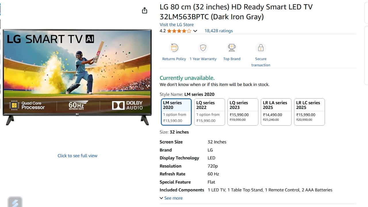 Samsung And LG LED TV