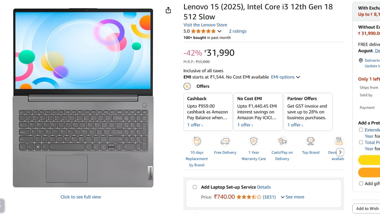 10 Best Laptop Under 35000