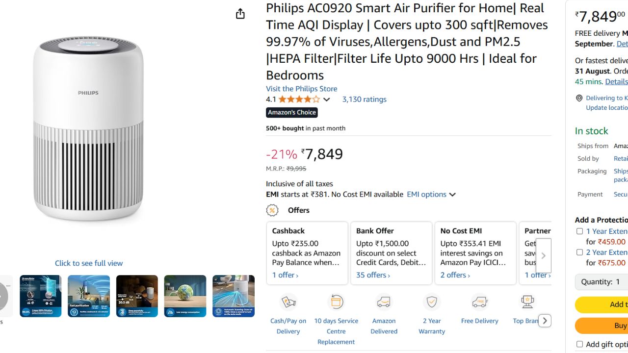 Air Purifier For Home