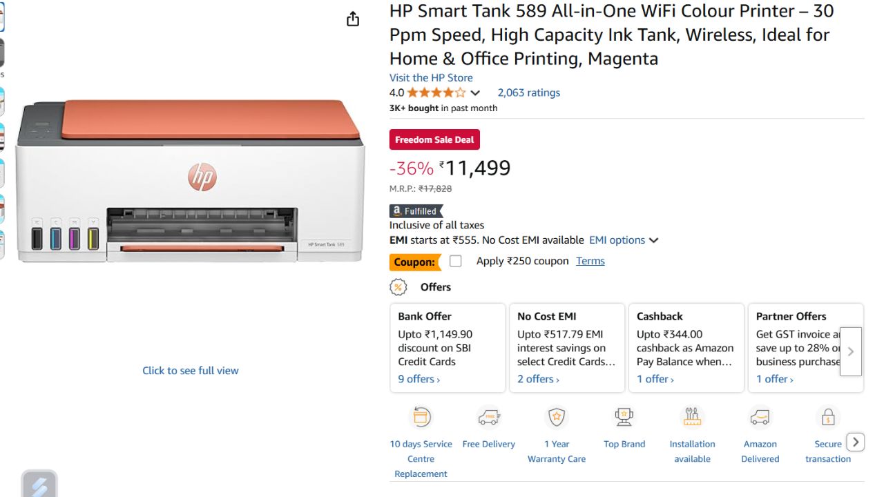 Amazon Great Freedom Festival Sale 2025
