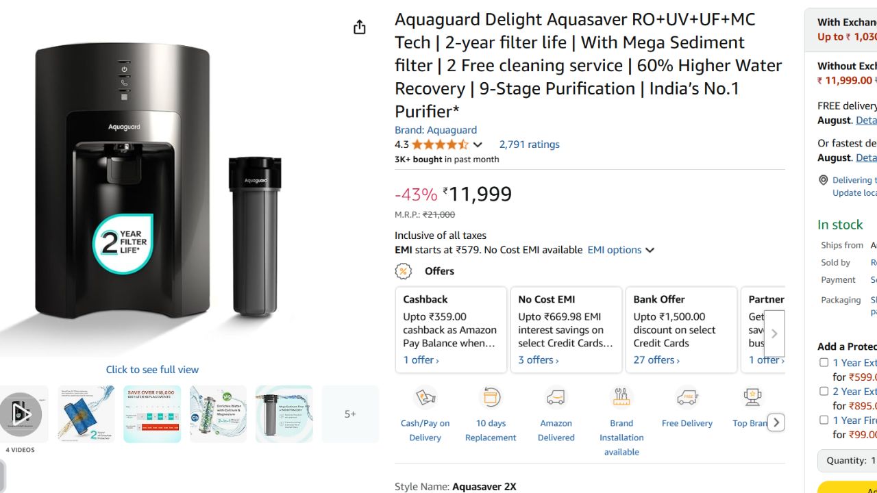 Aquaguard Water Purification