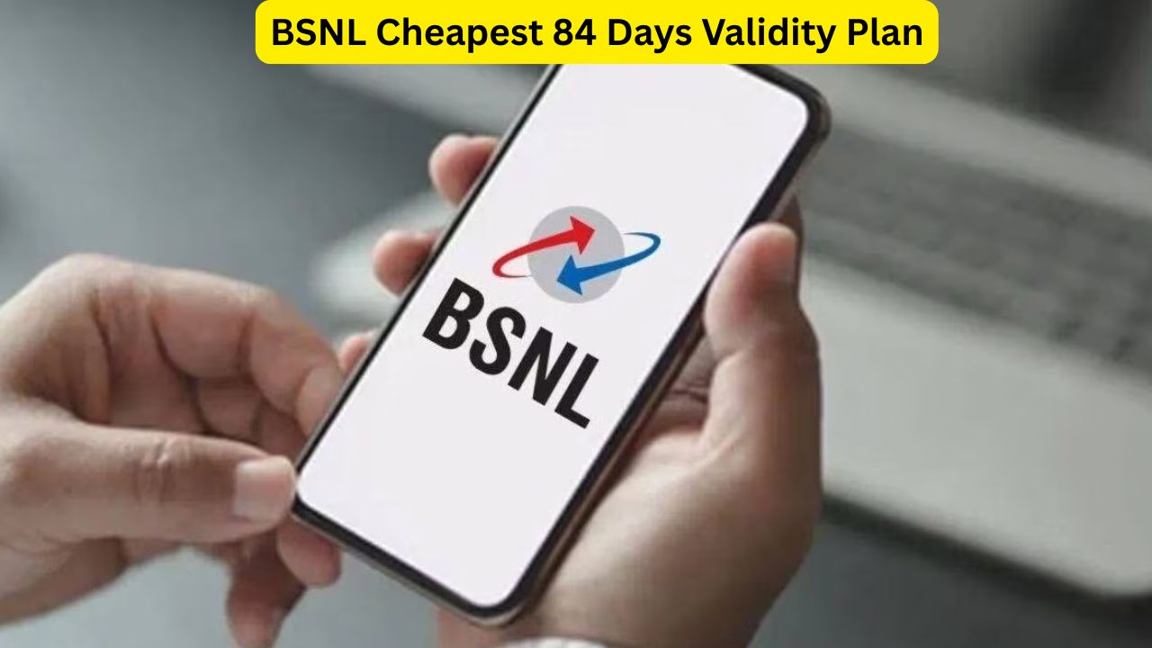 BSNL Cheapest 84 Days Validity Plan