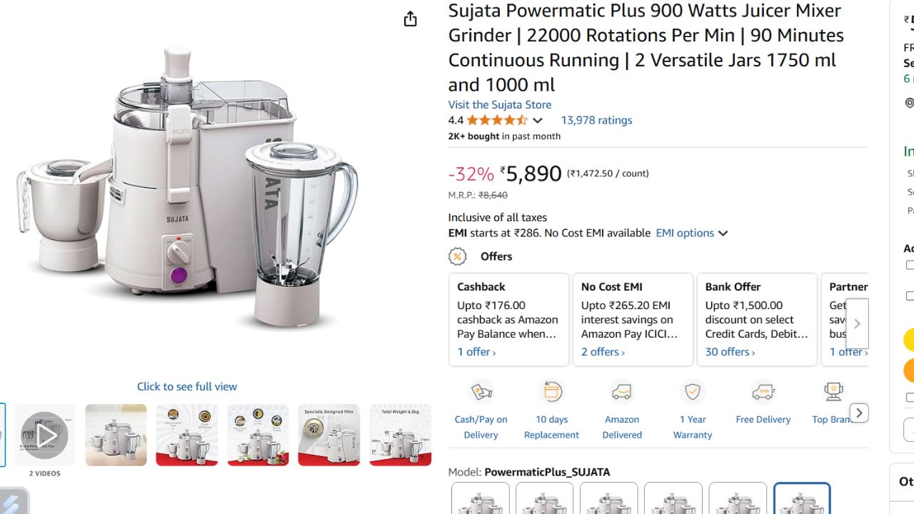 Best Juicer Mixer Grinder