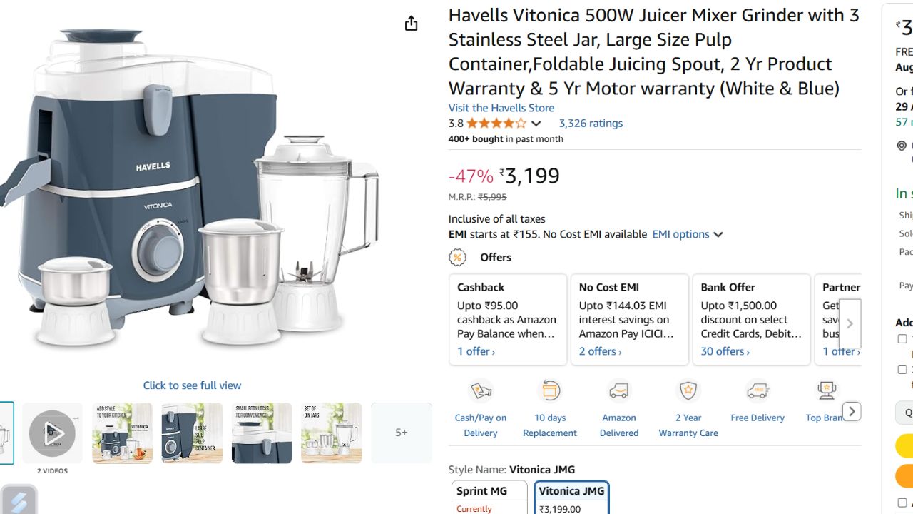 Best Juicer Mixer Grinder