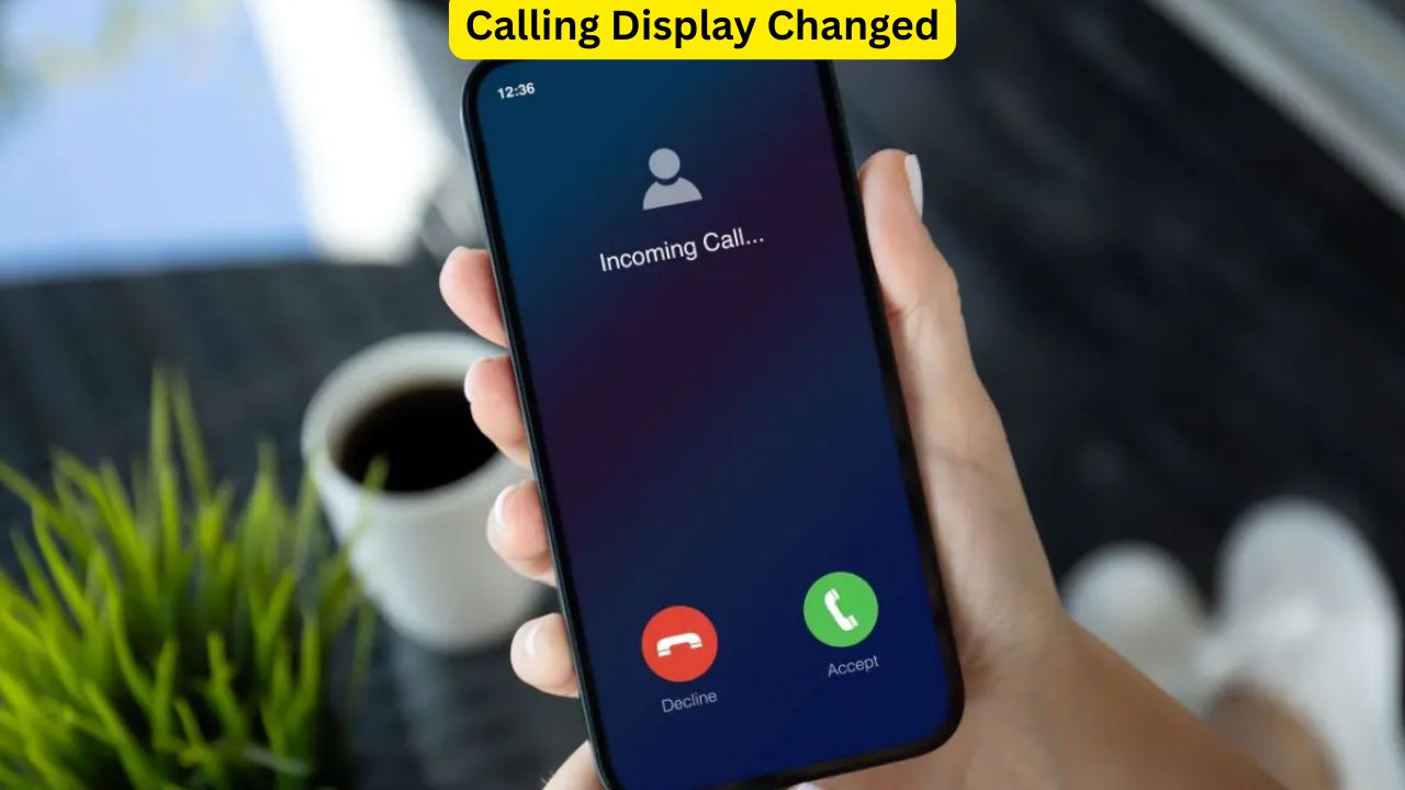 Calling Display Changed