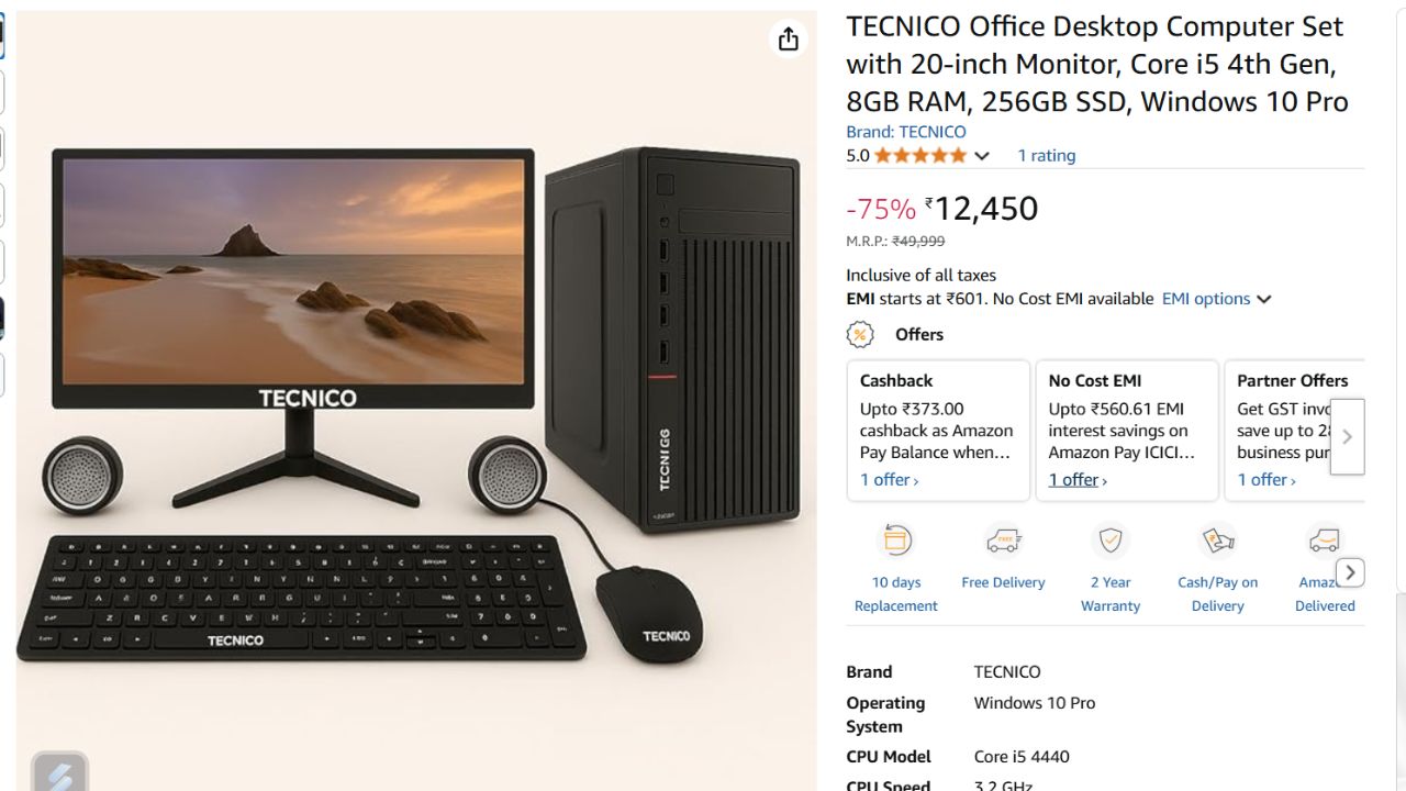 Computer Set Under 3