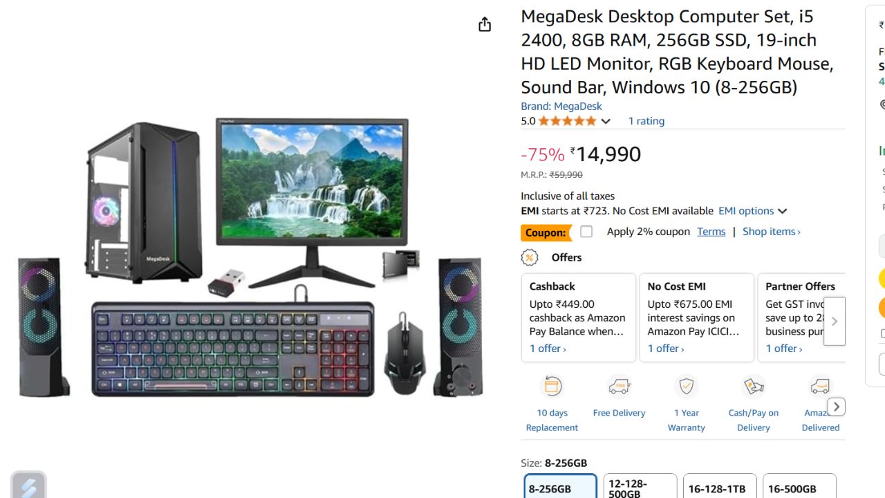 Computer Set Under 3