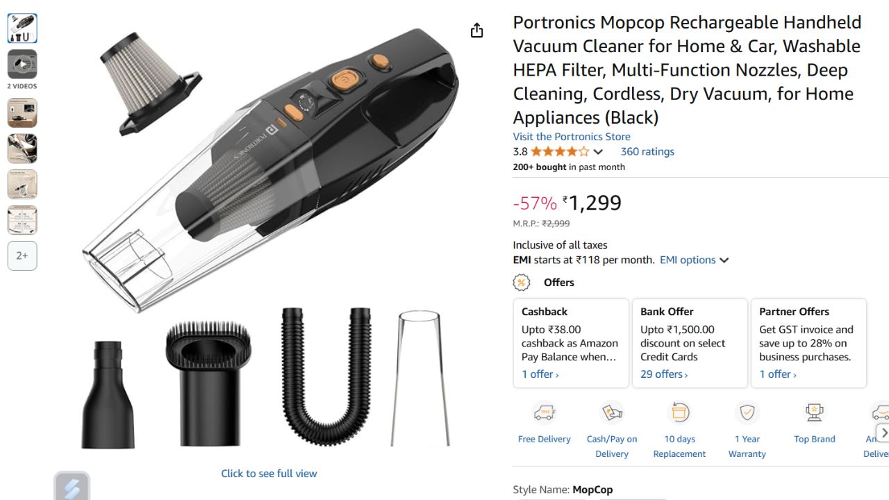 Convertible Vacuum Cleaners