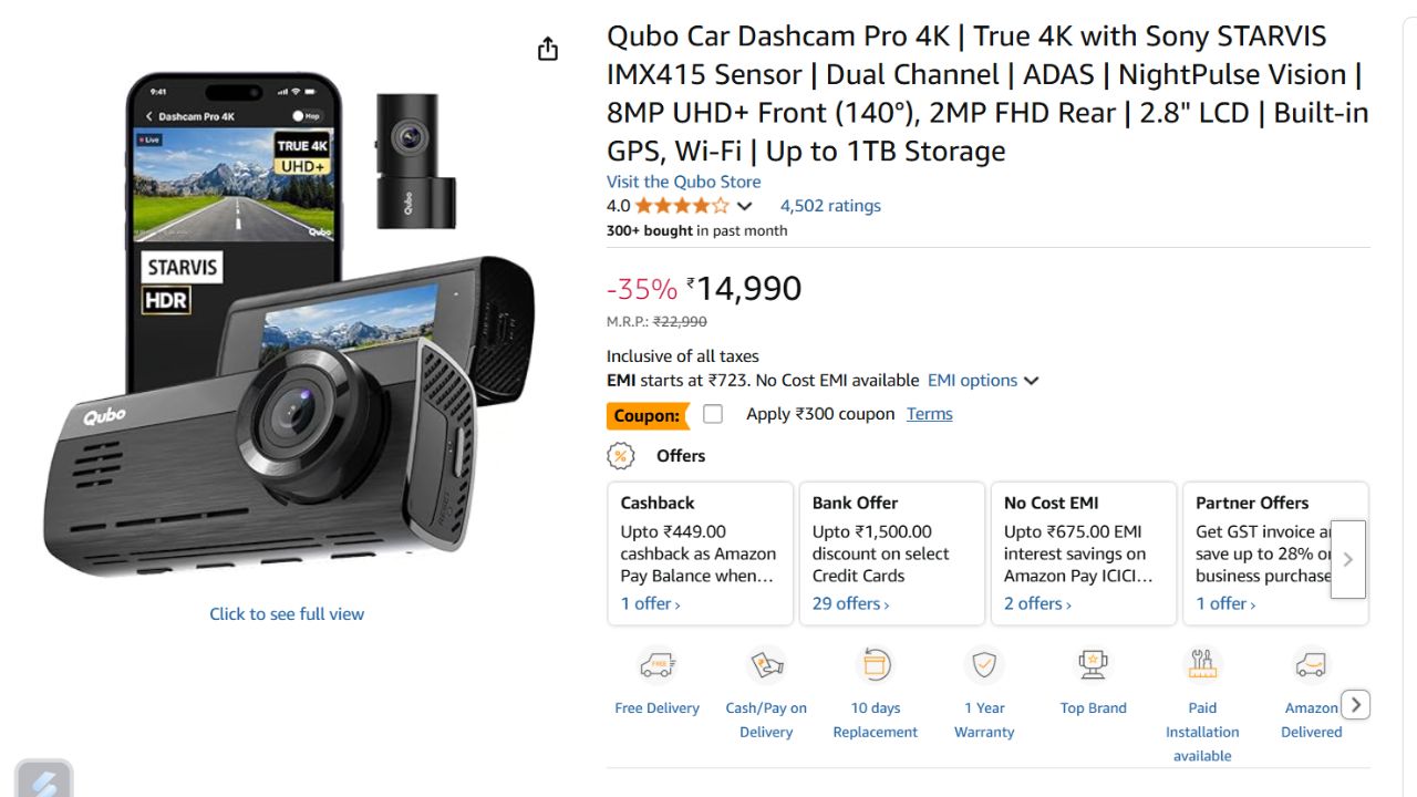 Dashcams For Cars
