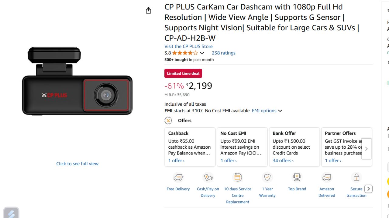 Dashcams For Cars
