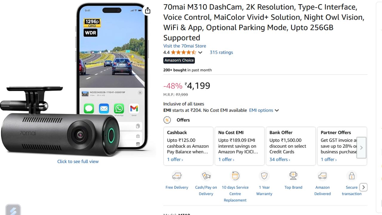 Dashcams For Cars