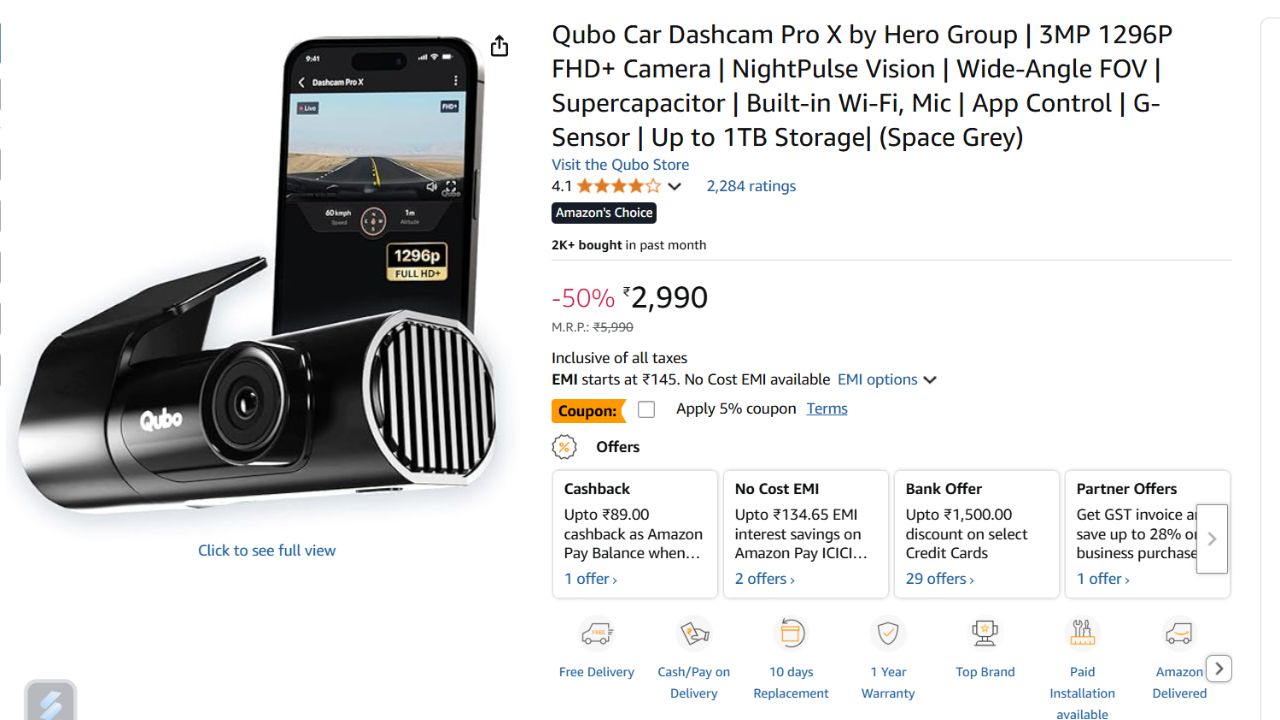 Dashcams For Cars
