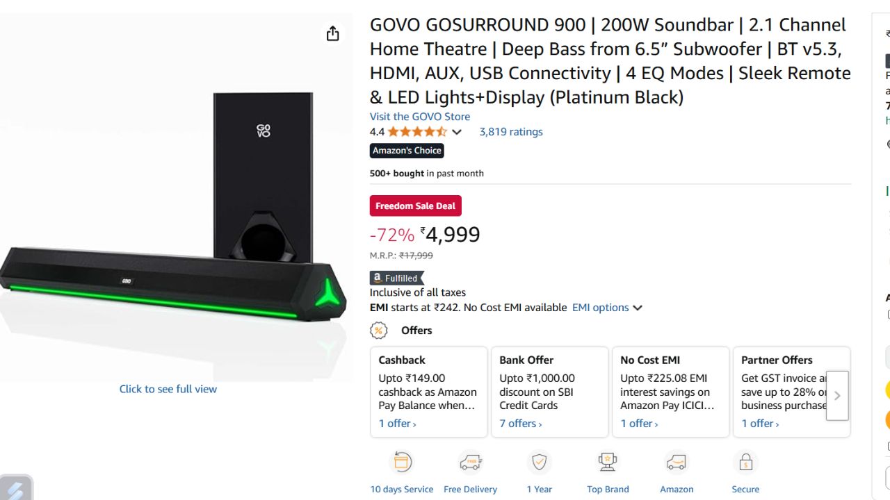 Home Theater Speakers