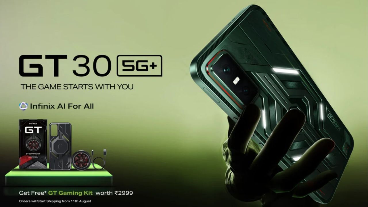 Infinix GT 30 5G+ Launched In India