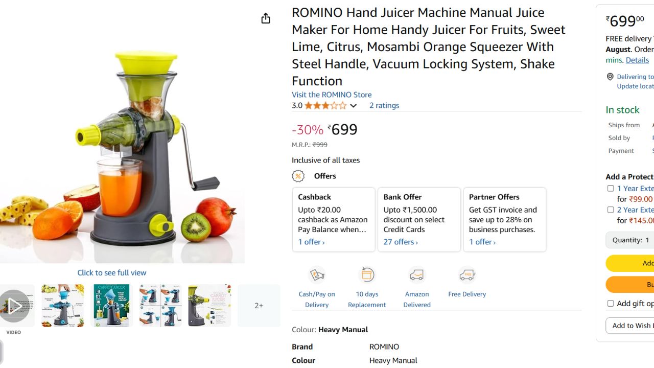 Juicer For Home