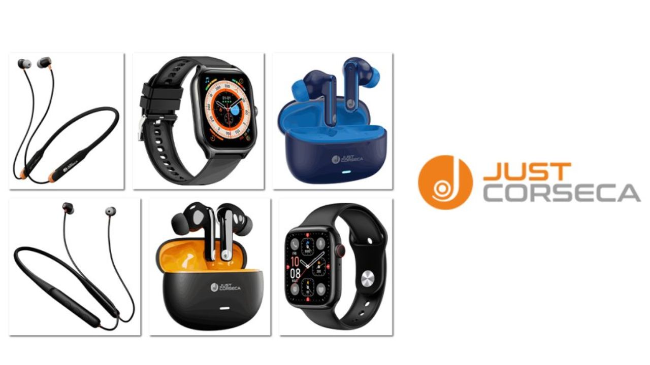 Just Corseca Launched TWS Series Smartwatch And Neckband Series
