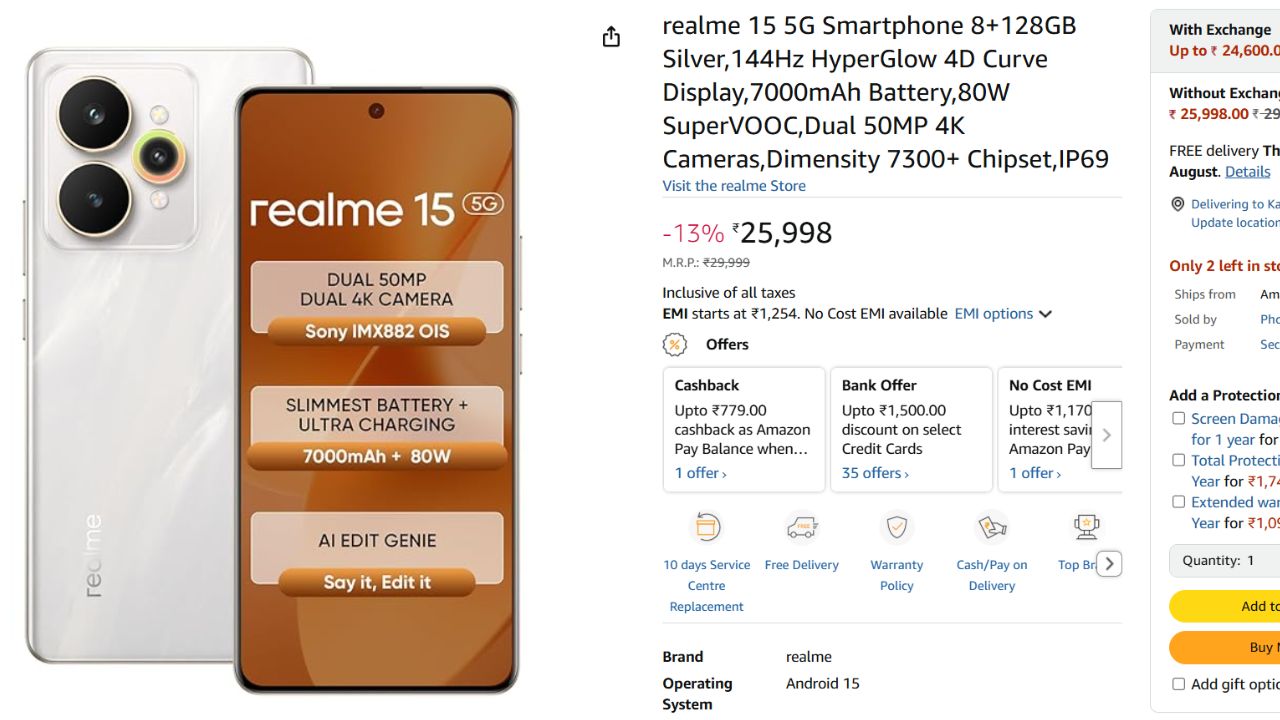 Smartphone With 15000mAh Battery