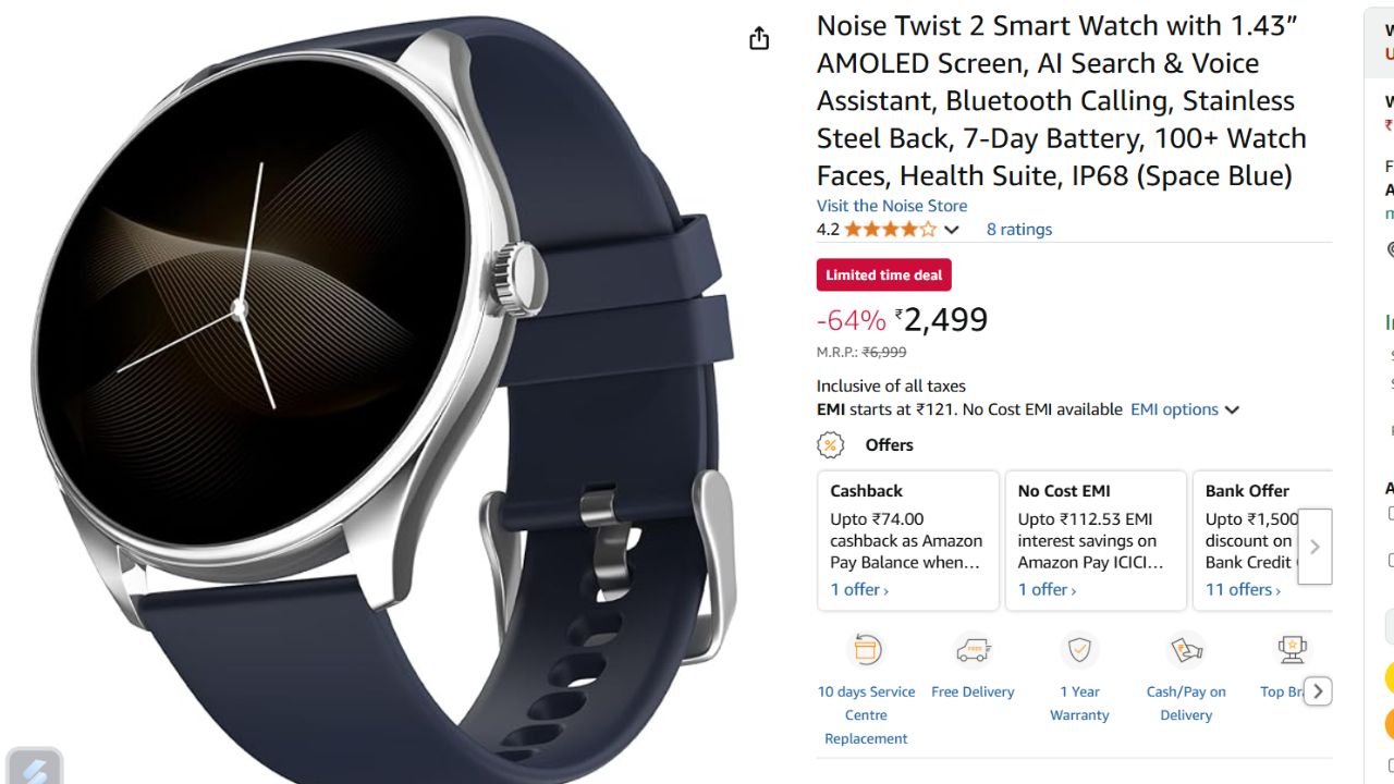 Smartwatch Under Rs 5000