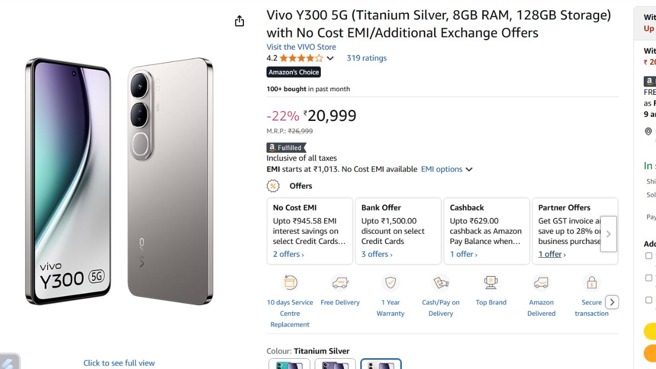 Vivo Y500