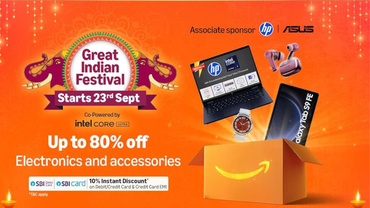 Amazon Great Indian Fesatival Sale 2025