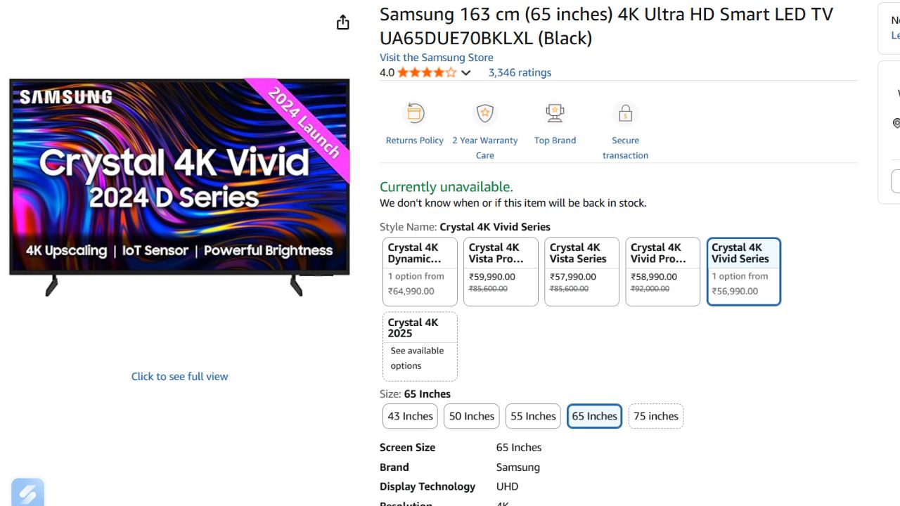 Amazon Great Indian Festival Sale 2025