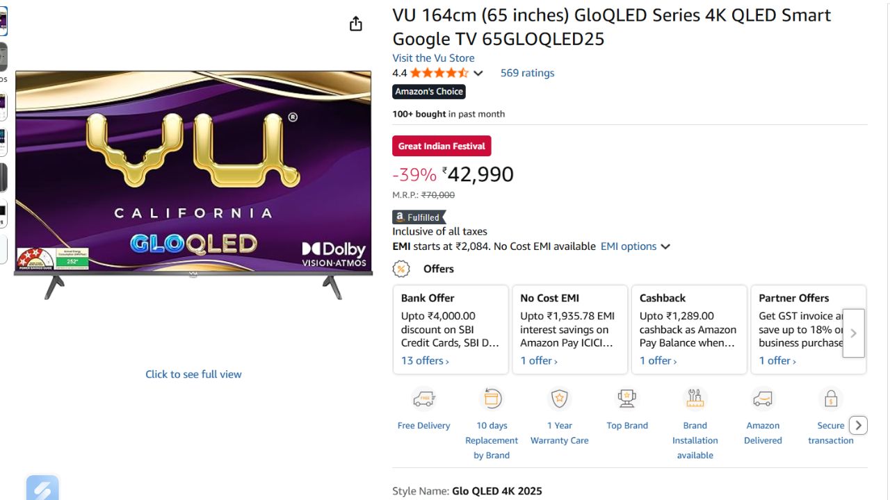 Amazon Great Indian Festival Sale 2025