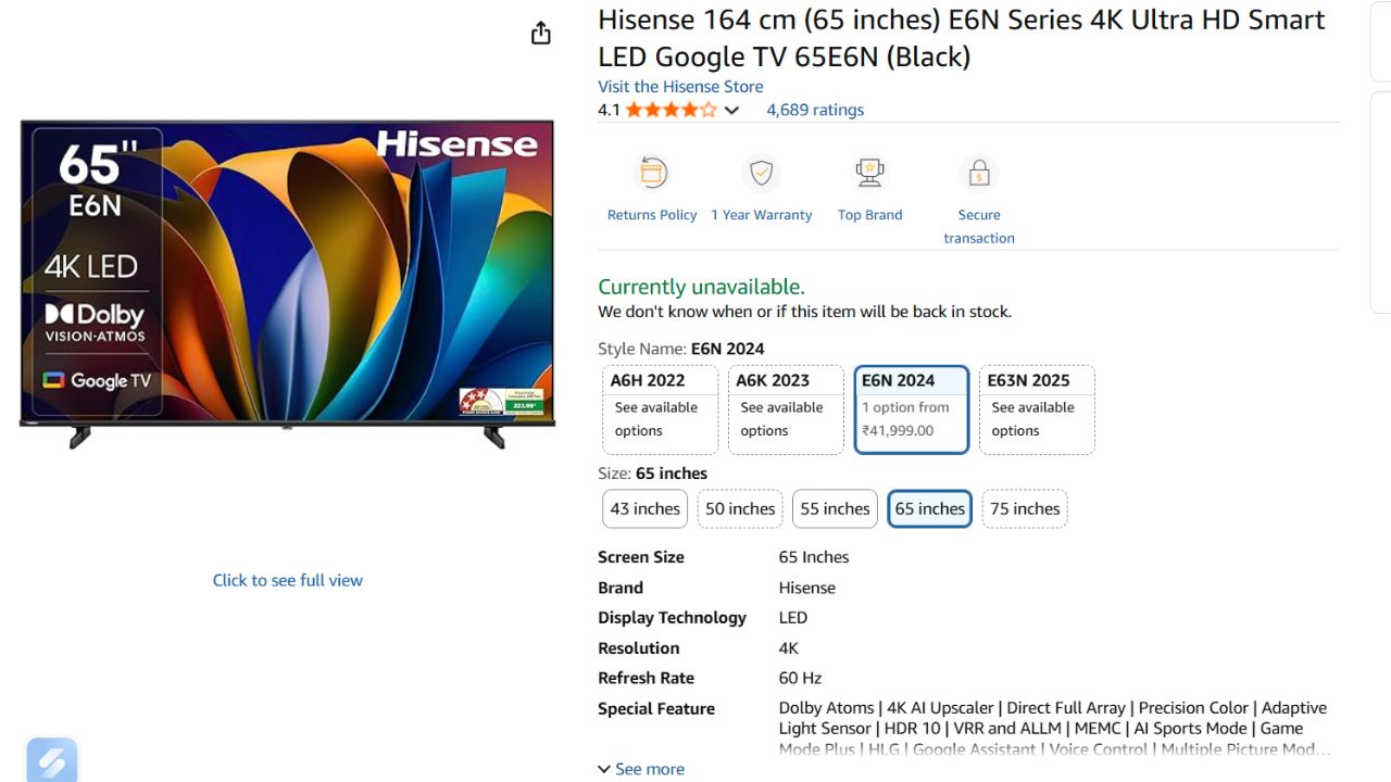 Amazon Great Indian Festival Sale 2025