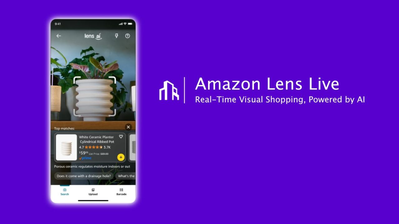 Amazon Lens Live