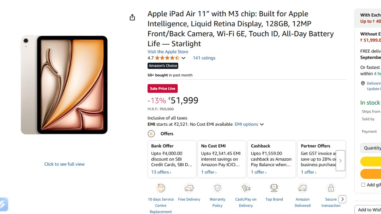 Amazon Sale Tablet Deals Live