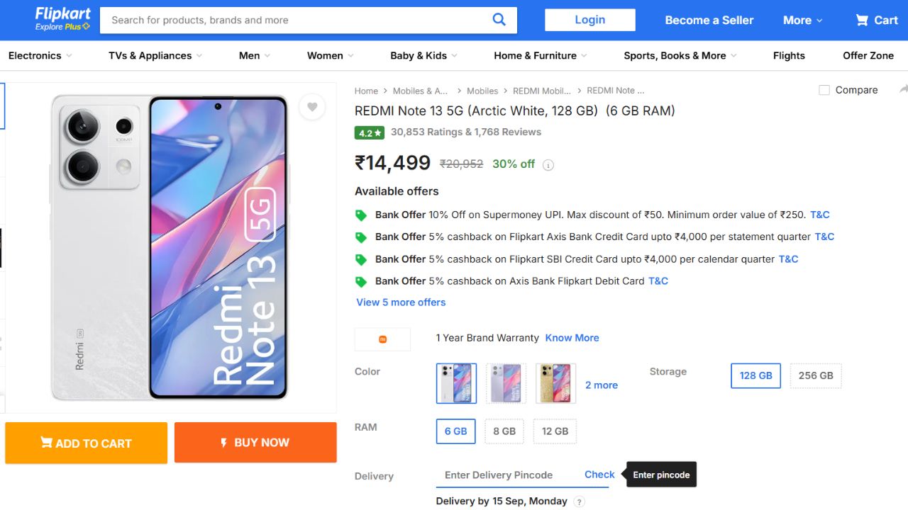 Best Camera Phones Under ₹15000