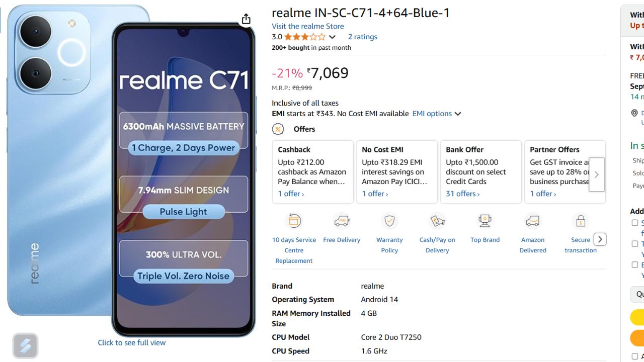 Best Mobile Phones Under ₹8000 in India
