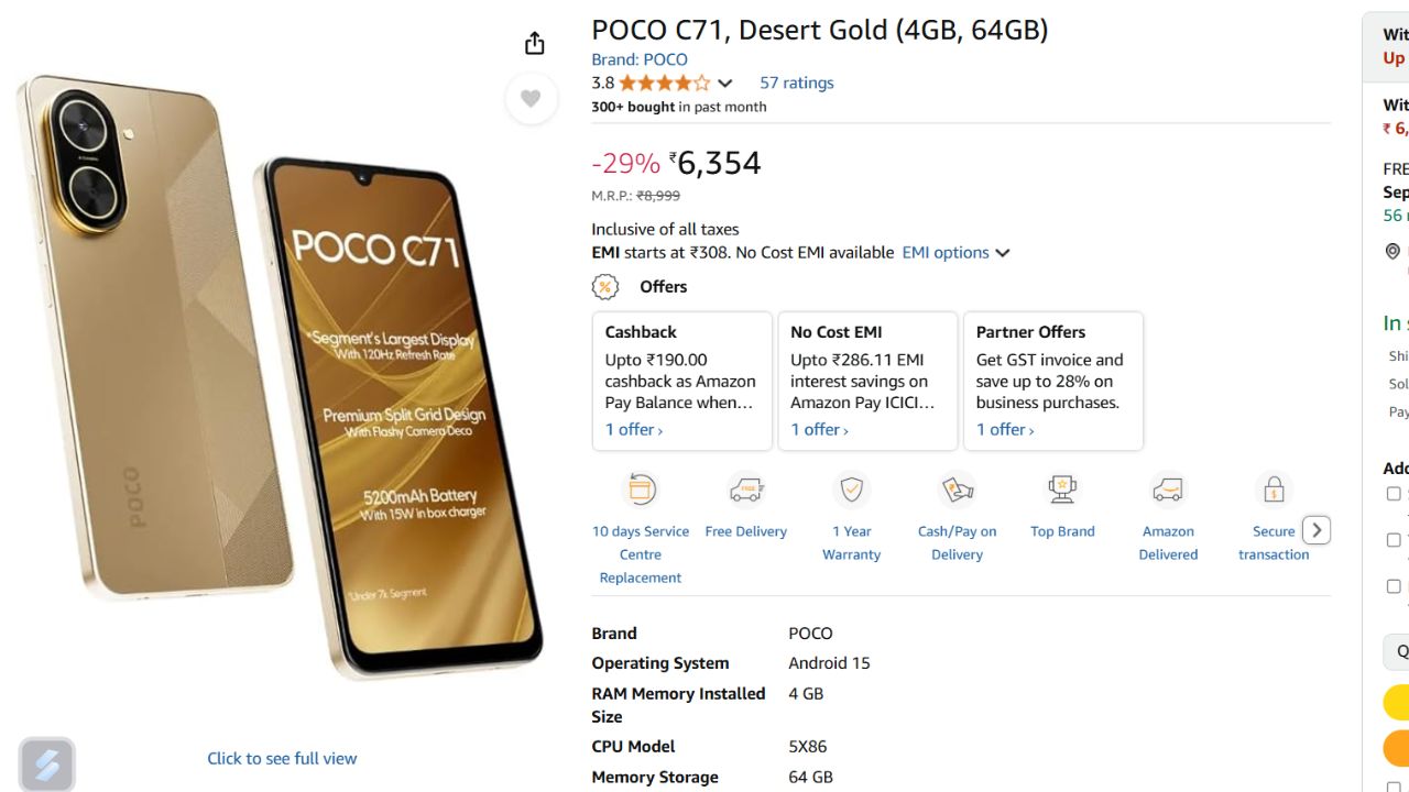 Best Mobile Phones Under ₹8000 in India