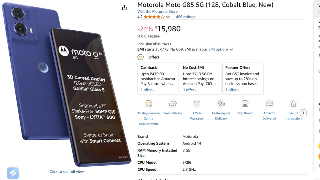 Best Motorola Phones Under ₹15000 (Stock Android)