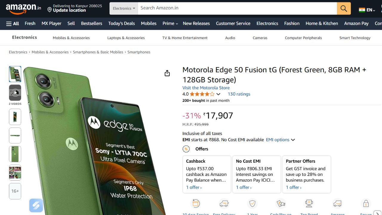 Best Motorola Phones Under ₹15000 (Stock Android)