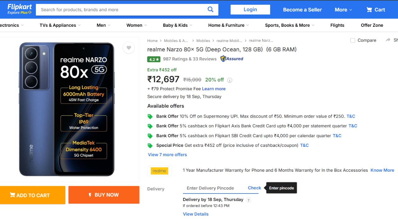 Best Realme Phones Under ₹15000