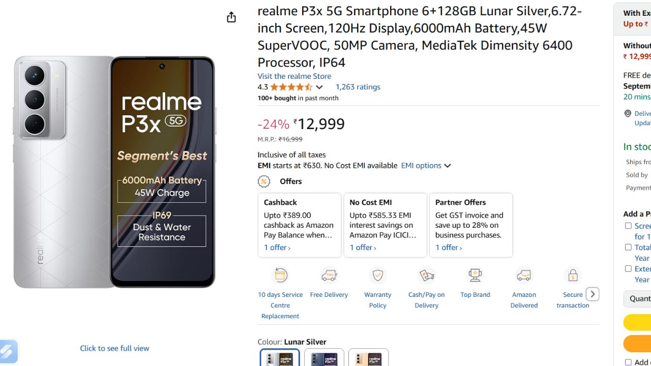Best Realme Phones Under ₹15000