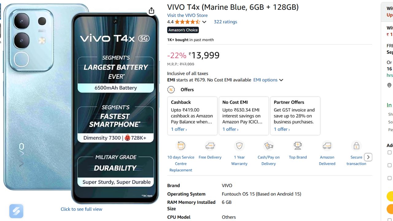 Best Vivo and OPPO Phones Under ₹15000 (Focus on Camera)