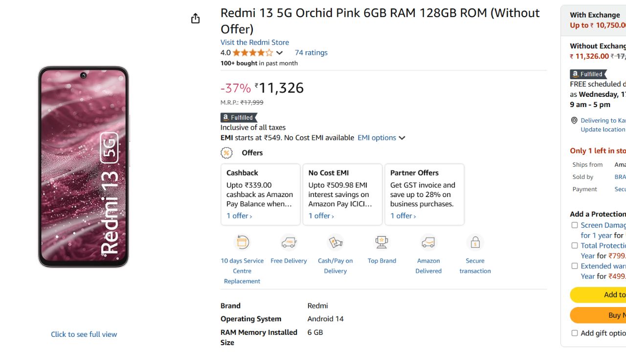 Best Xiaomi/Redmi Phones Under ₹15000