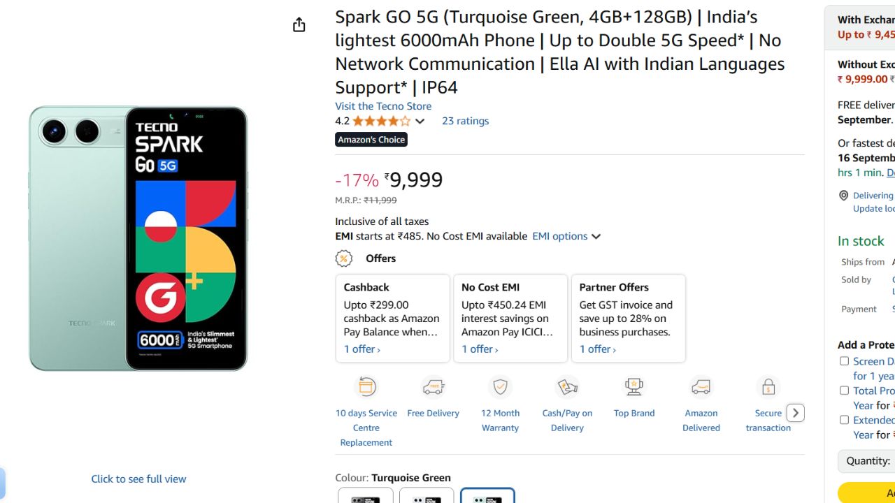 Best itel-Tecno and Infinix Phones Under ₹10000