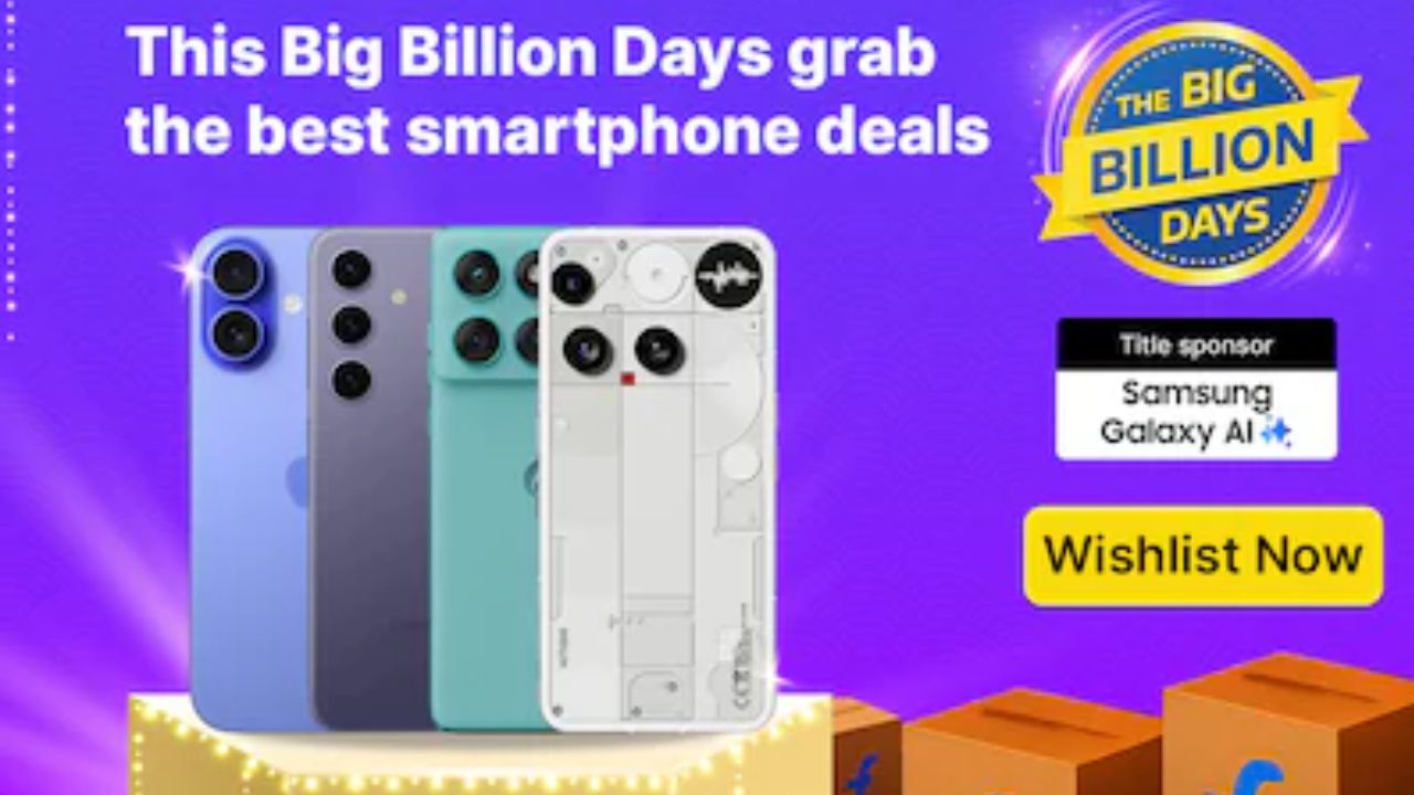 Biggest Discount On Smartphones In Flipkart Big Billion Days 2025