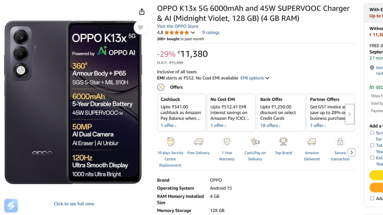 Top 10 Best Selling Budget Phones on Amazon Today